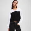 SWEAT-SHIRT À COL EN V SWEAT-SHIRT À COL EN V