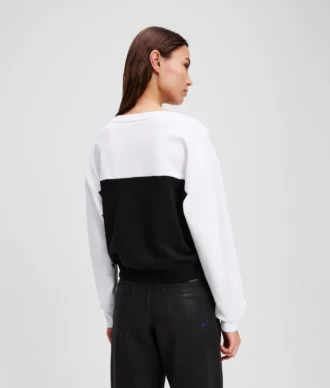 SWEAT-SHIRT À COL EN V
