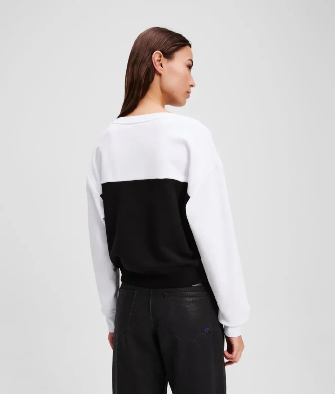 SWEAT-SHIRT À COL EN V SWEAT-SHIRT À COL EN V