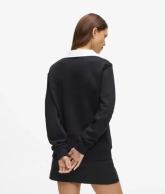Sweat-shirt à col Signature