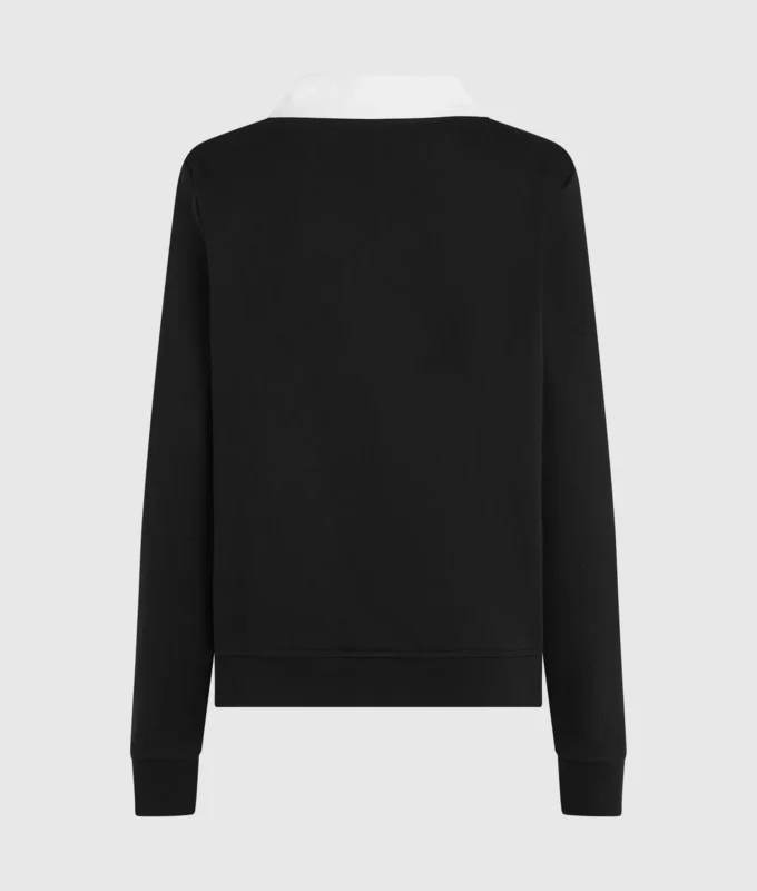 Sweat-shirt à col Signature
