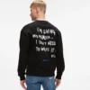 Sweat-shirt décontracté avec citation de Karl Sweat-shirt décontracté avec citation de Karl