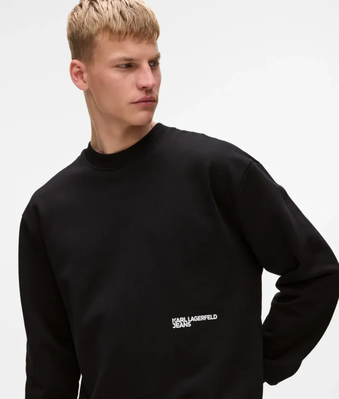 Sweat-shirt décontracté avec citation de Karl Sweat-shirt décontracté avec citation de Karl