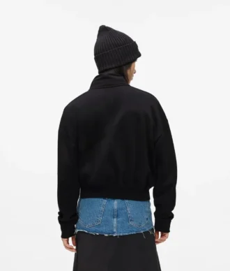 Sweat-shirt à demi-zip