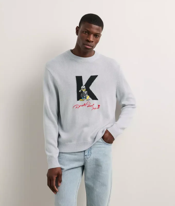 SWEAT-SHIRT EN MAILLE DISNEY X KL SWEAT-SHIRT EN MAILLE DISNEY X KL