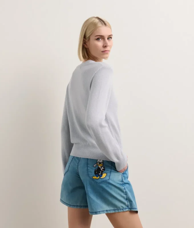 SWEAT-SHIRT EN MAILLE DISNEY X KL SWEAT-SHIRT EN MAILLE DISNEY X KL