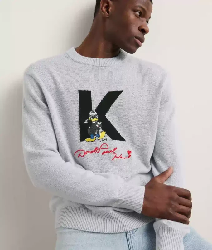 SWEAT-SHIRT EN MAILLE DISNEY X KL SWEAT-SHIRT EN MAILLE DISNEY X KL
