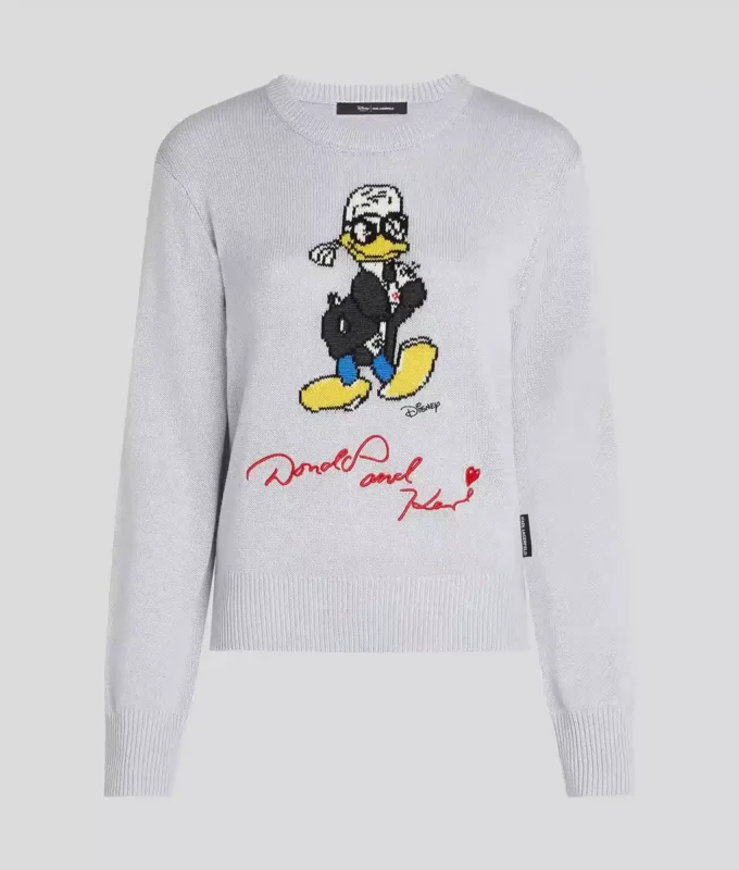 SWEAT-SHIRT EN MAILLE DISNEY X KL SWEAT-SHIRT EN MAILLE DISNEY X KL