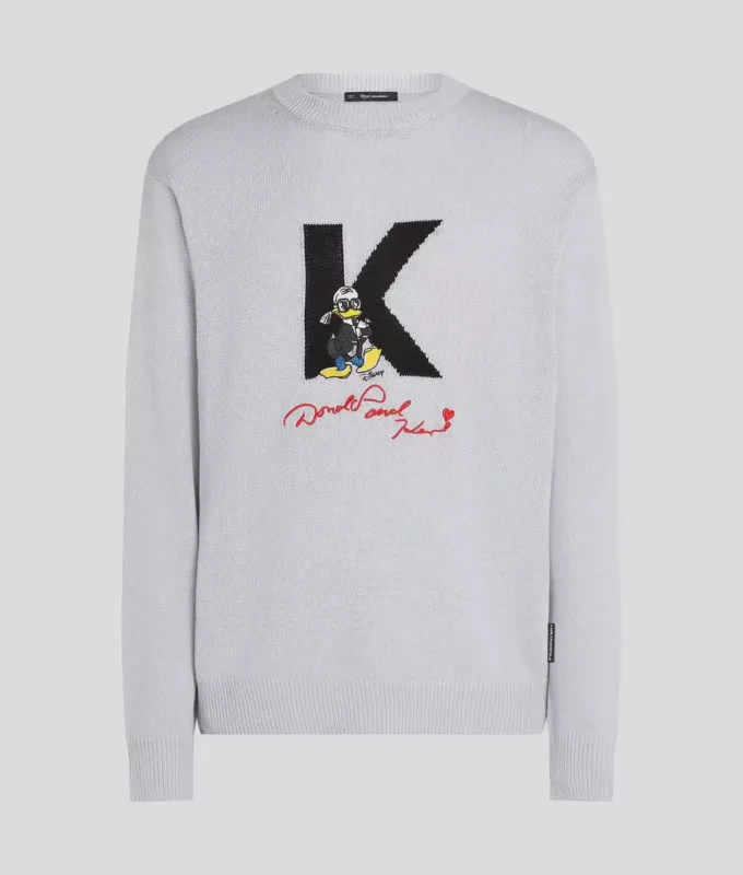 SWEAT-SHIRT EN MAILLE DISNEY X KL SWEAT-SHIRT EN MAILLE DISNEY X KL