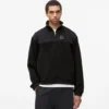 Sweat-shirt en molleton à demi-zip Sweat-shirt en molleton à demi-zip