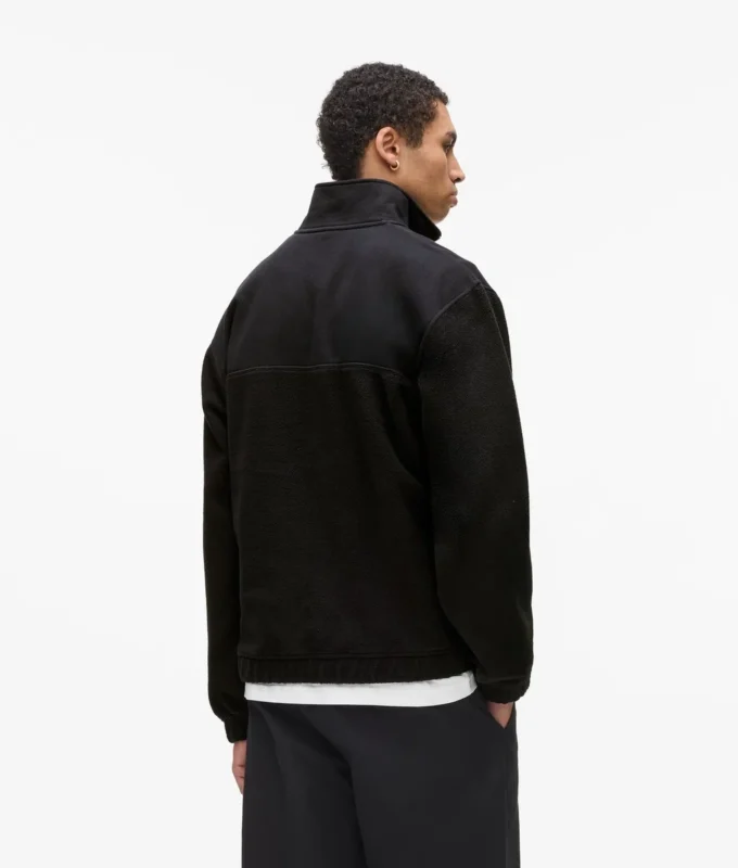 Sweat-shirt en molleton à demi-zip Sweat-shirt en molleton à demi-zip