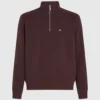 Sweat-shirt à fermeture éclair quart de longueur Sweat-shirt à fermeture éclair quart de longueur
