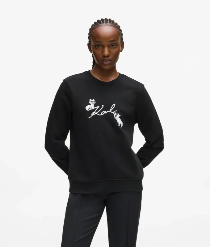 Sweat-shirt Ikon Signature Choupette
