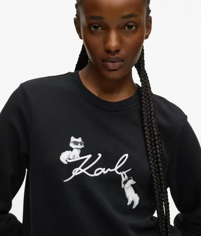 Sweat-shirt Ikon Signature Choupette