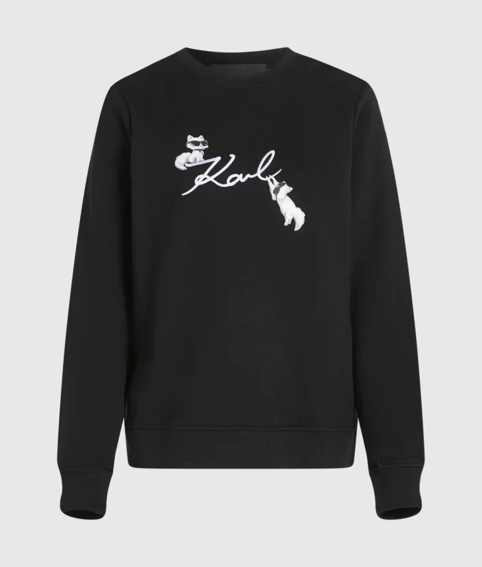Sweat-shirt Ikon Signature Choupette