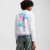 SWEAT-SHIRT À IMPRIMÉ FLORAL SWEAT-SHIRT À IMPRIMÉ FLORAL