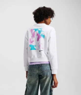 SWEAT-SHIRT À IMPRIMÉ FLORAL