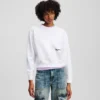 SWEAT-SHIRT À IMPRIMÉ FLORAL SWEAT-SHIRT À IMPRIMÉ FLORAL