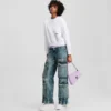SWEAT-SHIRT À IMPRIMÉ FLORAL SWEAT-SHIRT À IMPRIMÉ FLORAL