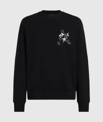 Sweat-shirt à lettres logo
