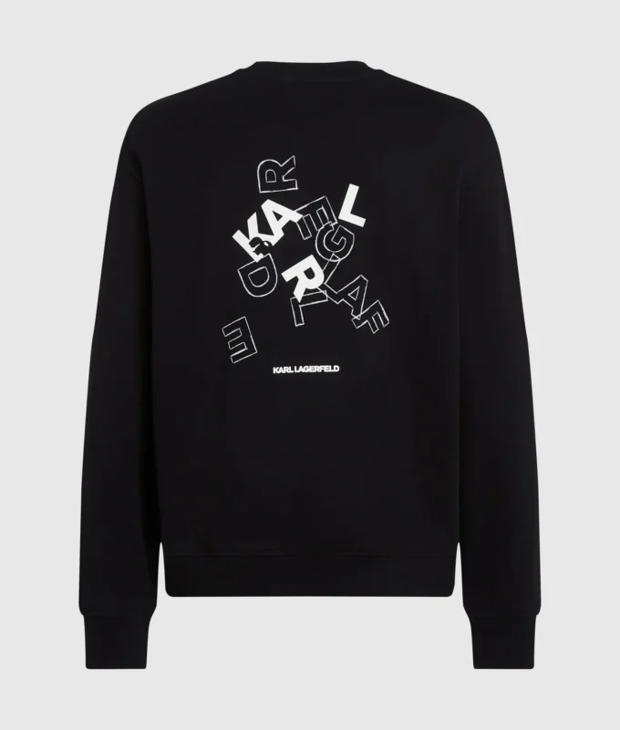 Sweat-shirt à lettres logo Sweat-shirt à lettres logo