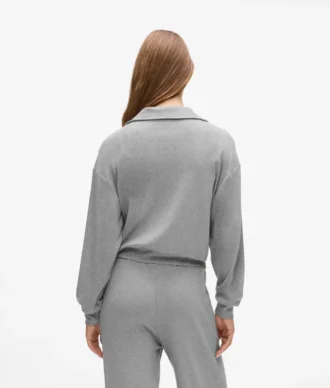 Sweat-shirt lounge zippé signature