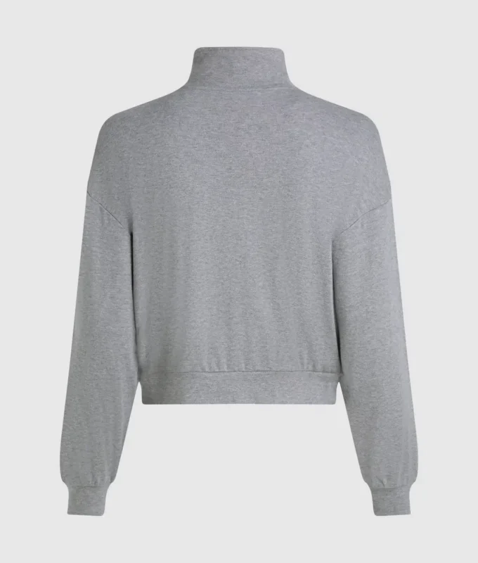 Sweat-shirt lounge zippé signature Sweat-shirt lounge zippé signature