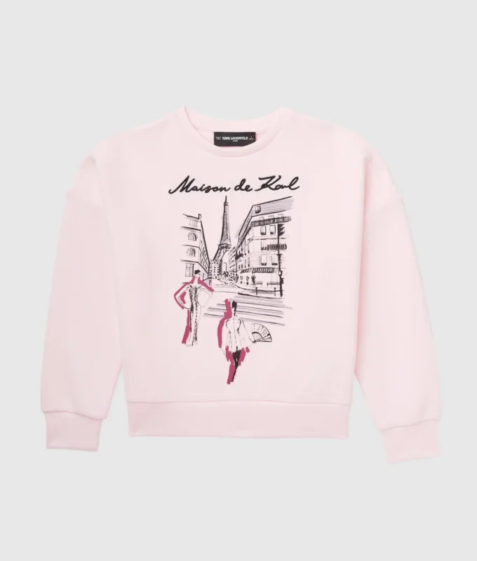 Sweat-shirt Maison de Karl pour fille Sweat-shirt Maison de Karl pour fille