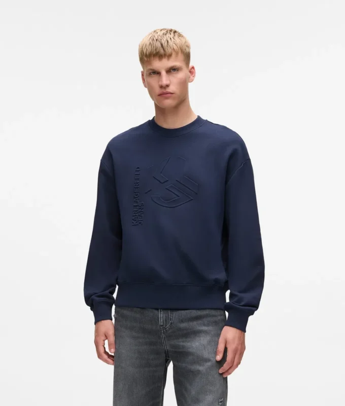 Sweat-shirt Monogram en relief Sweat-shirt Monogram en relief