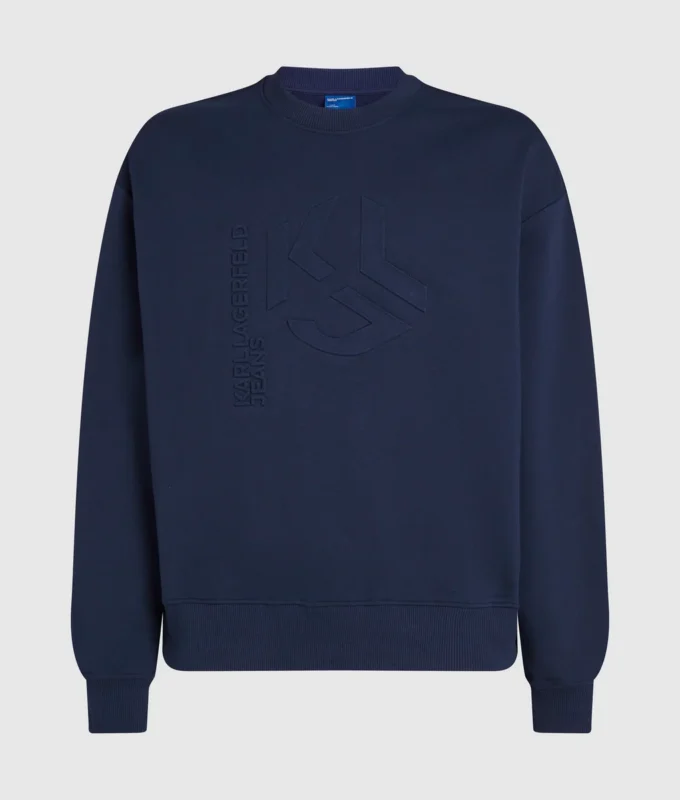 Sweat-shirt Monogram en relief Sweat-shirt Monogram en relief