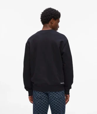 Sweat-shirt à monogramme graphique
