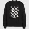 Sweat-shirt à monogramme graphique Sweat-shirt à monogramme graphique