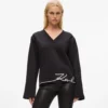 Sweat-shirt à ourlet signature