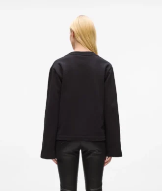 Sweat-shirt à ourlet signature Sweat-shirt à ourlet signature