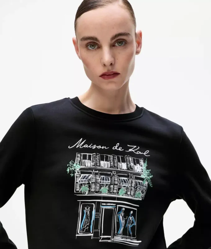 Sweat-shirt Paris Sketch Sweat-shirt Paris Sketch