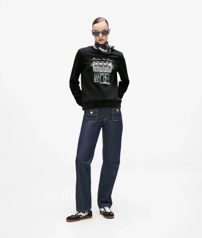 Sweat-shirt Paris Sketch Sweat-shirt Paris Sketch