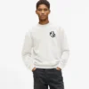 Sweat-shirt à patch monogramme Sweat-shirt à patch monogramme