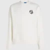 Sweat-shirt à patch monogramme Sweat-shirt à patch monogramme