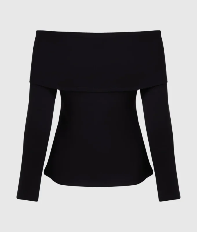 Sweat-shirt à épaules dénudées Sweat-shirt à épaules dénudées