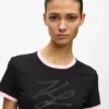 T-shirt Autograph exclusif orné de strass T-shirt Autograph exclusif orné de strass
