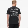 T-shirt avec citation de Karl T-shirt avec citation de Karl