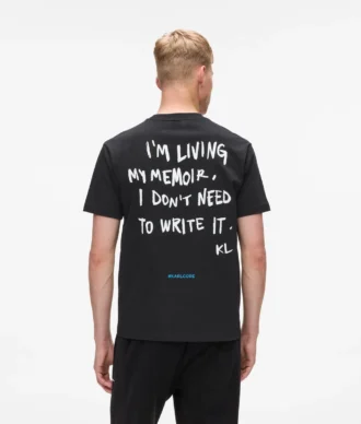 T-shirt avec citation de Karl