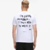 T-shirt avec citation de Karl T-shirt avec citation de Karl