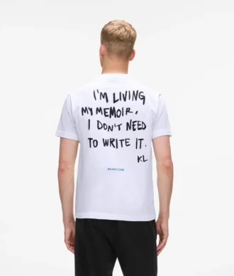 T-shirt avec citation de Karl