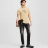 T-SHIRT AVEC LOGO EN FORME D’ANNEAU T-SHIRT AVEC LOGO EN FORME D’ANNEAU