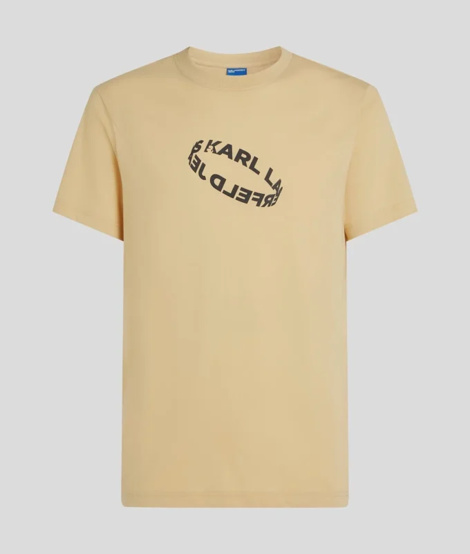 T-SHIRT AVEC LOGO EN FORME D’ANNEAU T-SHIRT AVEC LOGO EN FORME D’ANNEAU