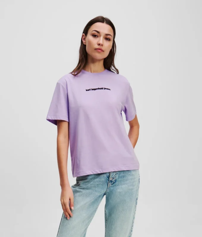 T-SHIRT AVEC LOGO FLOU T-SHIRT AVEC LOGO FLOU