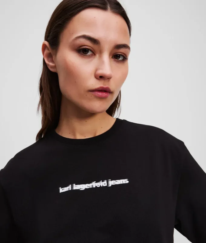 T-SHIRT AVEC LOGO FLOU T-SHIRT AVEC LOGO FLOU
