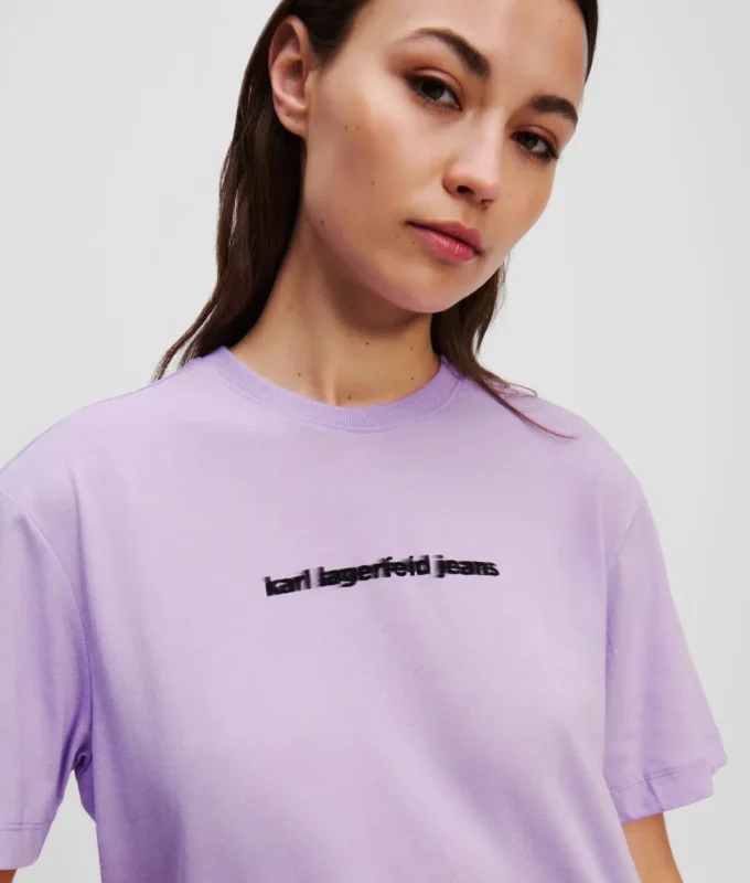 T-SHIRT AVEC LOGO FLOU T-SHIRT AVEC LOGO FLOU