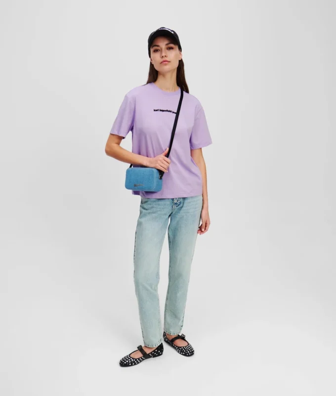 T-SHIRT AVEC LOGO FLOU T-SHIRT AVEC LOGO FLOU